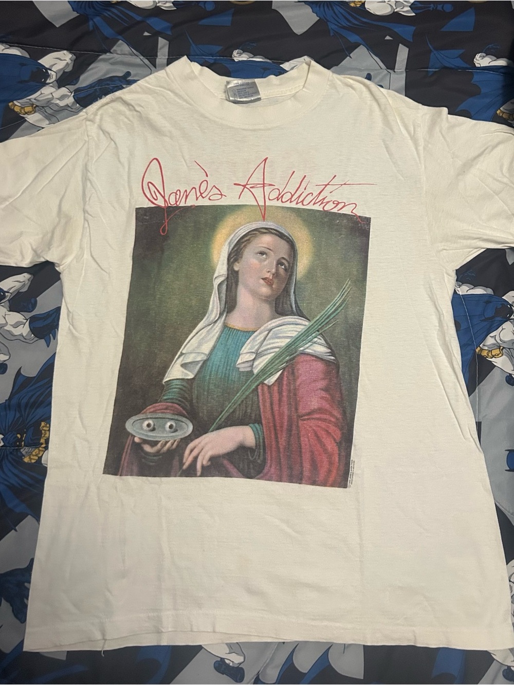 Jane's Addiction Men's Short Sleeve Graphic Tee - White